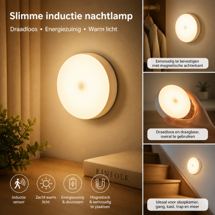 MotionGlow Magnetic LED Lamp
