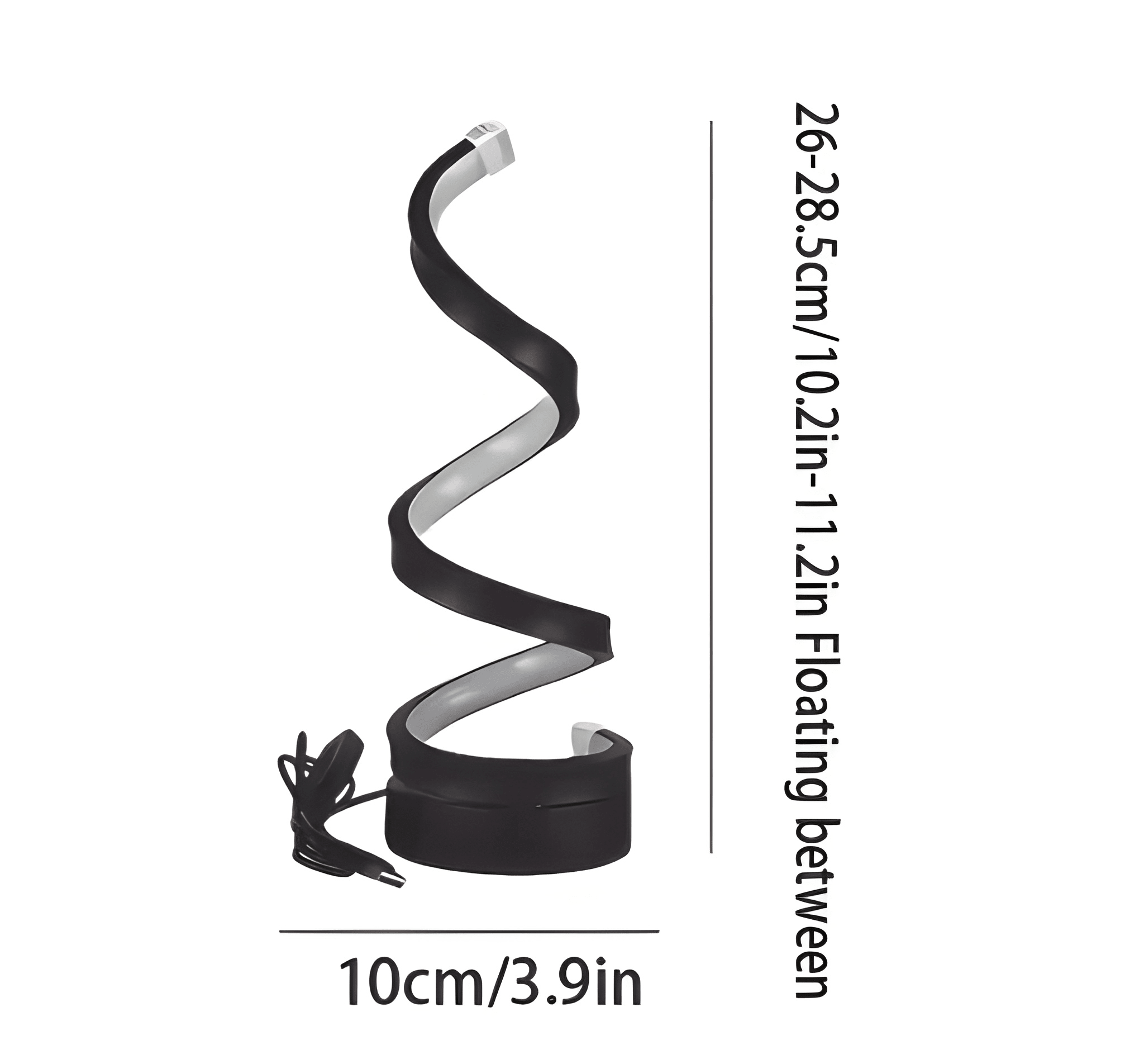 Spiral LED Night Light 3 Colors