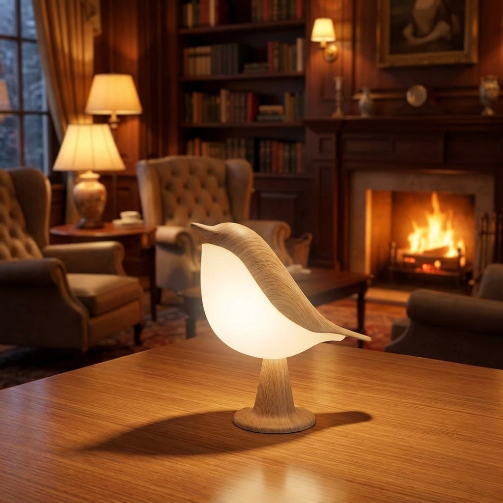 Small Bird Desk Lamp