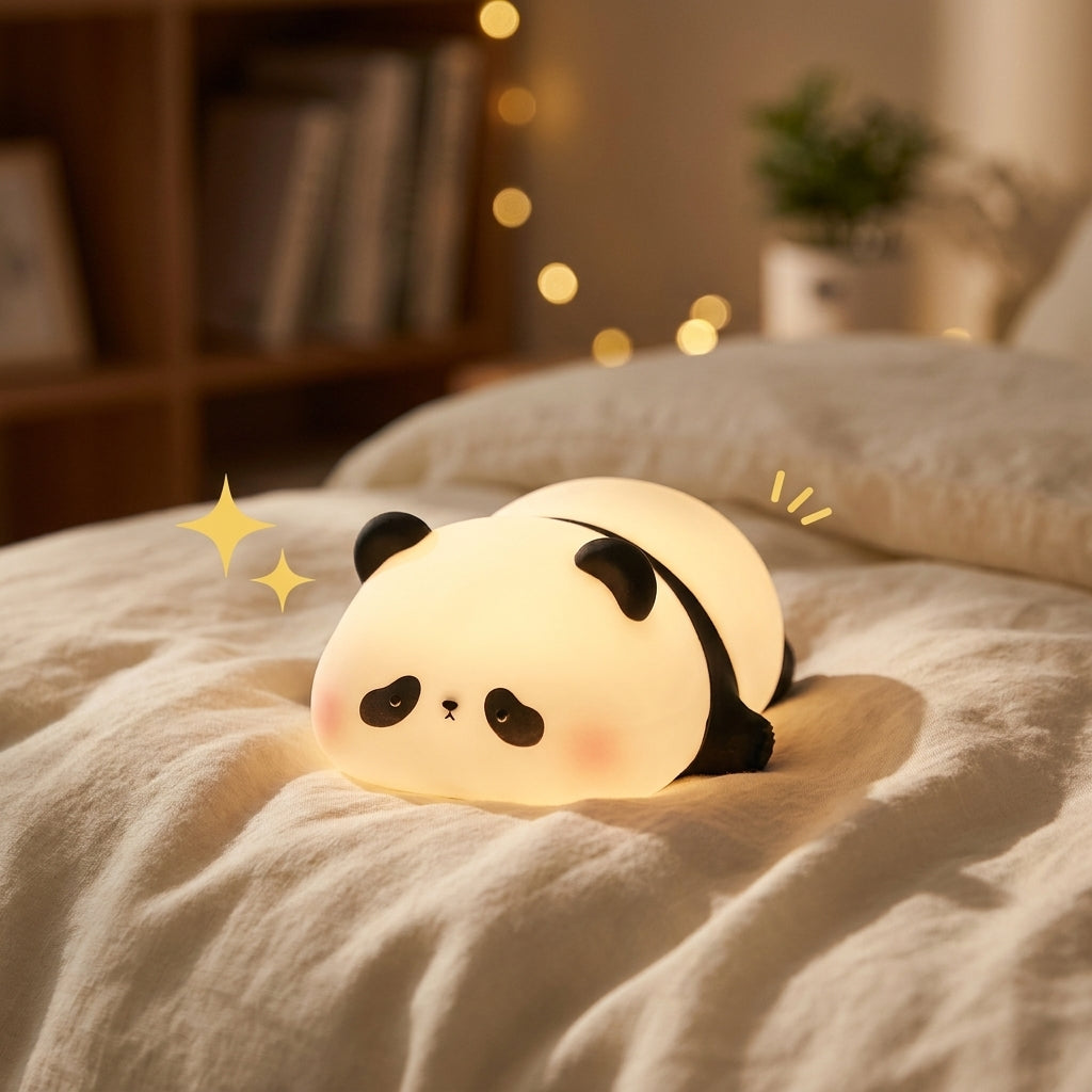 Silicone Panda Led Light