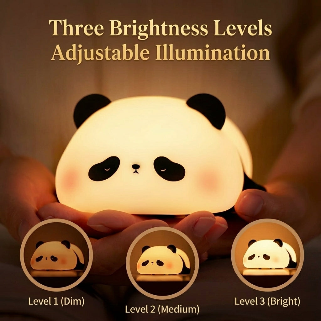 Silicone Panda Led Light