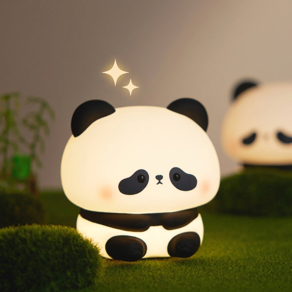 Silicone Panda Led Light
