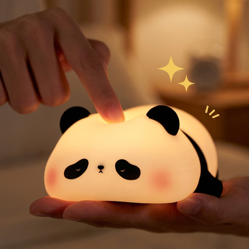Silicone Panda Led Light