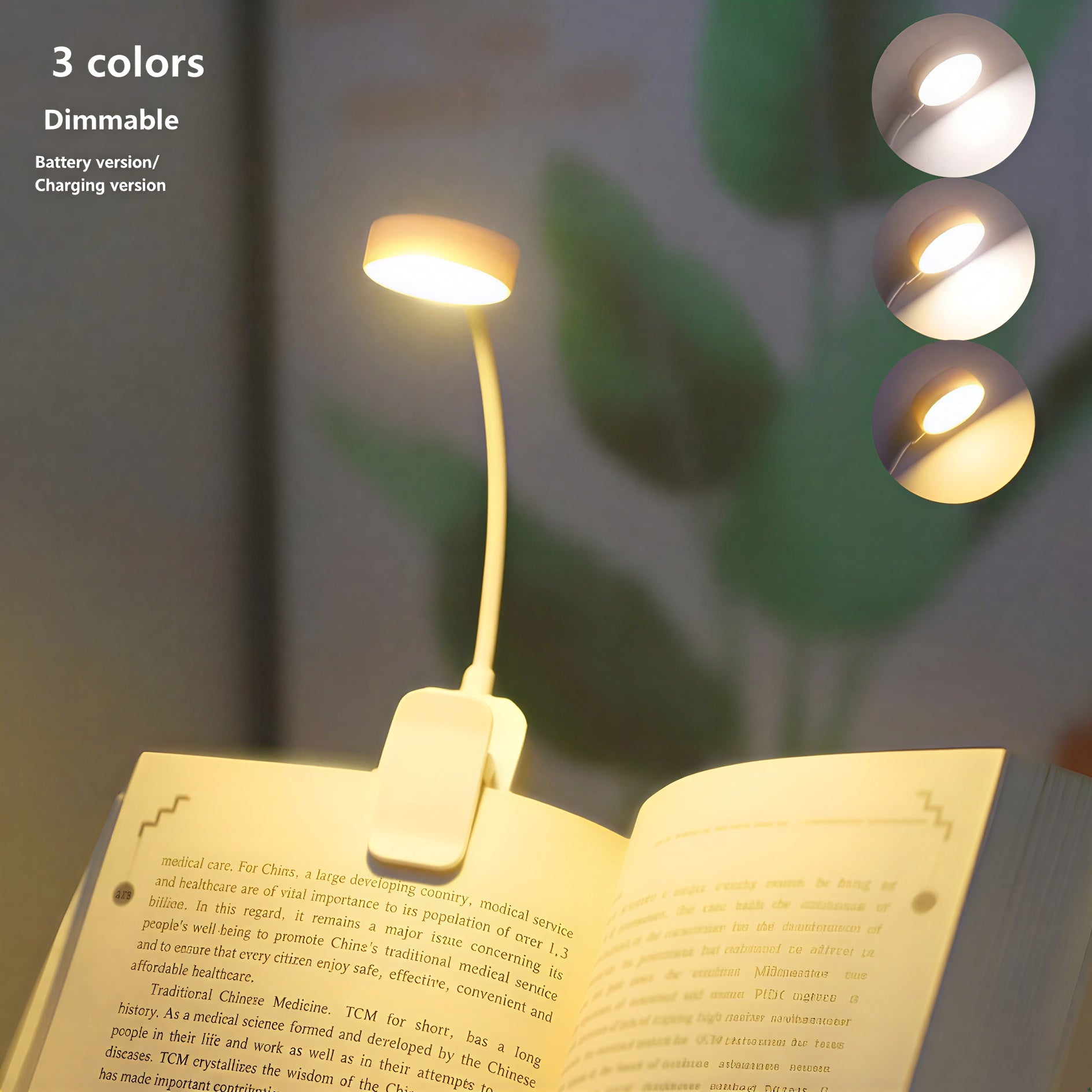 LED Reading Book Light