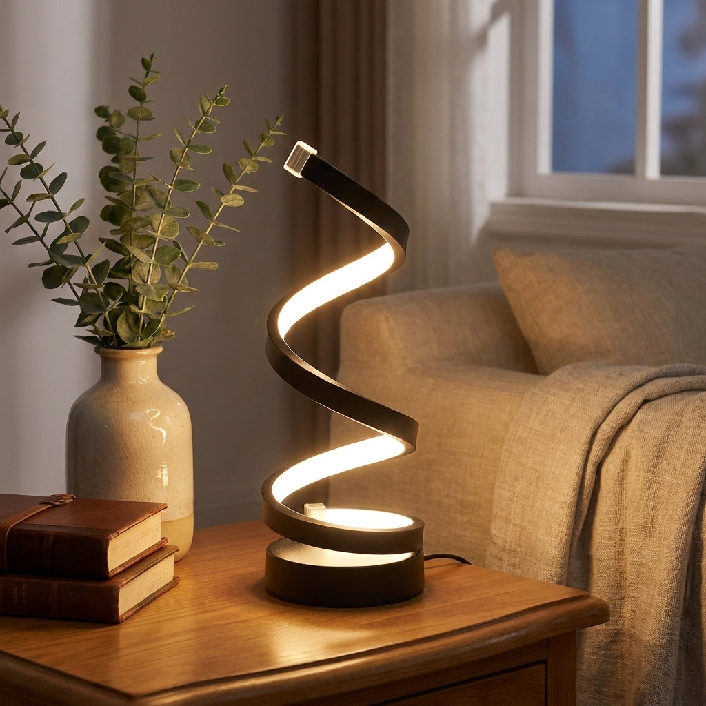 Spiral LED Night Light 3 Colors